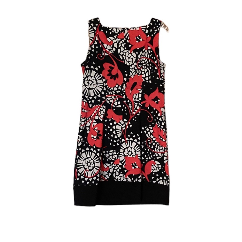 ALYX Floral Dress, black orange and white, sz 12, gorgeous